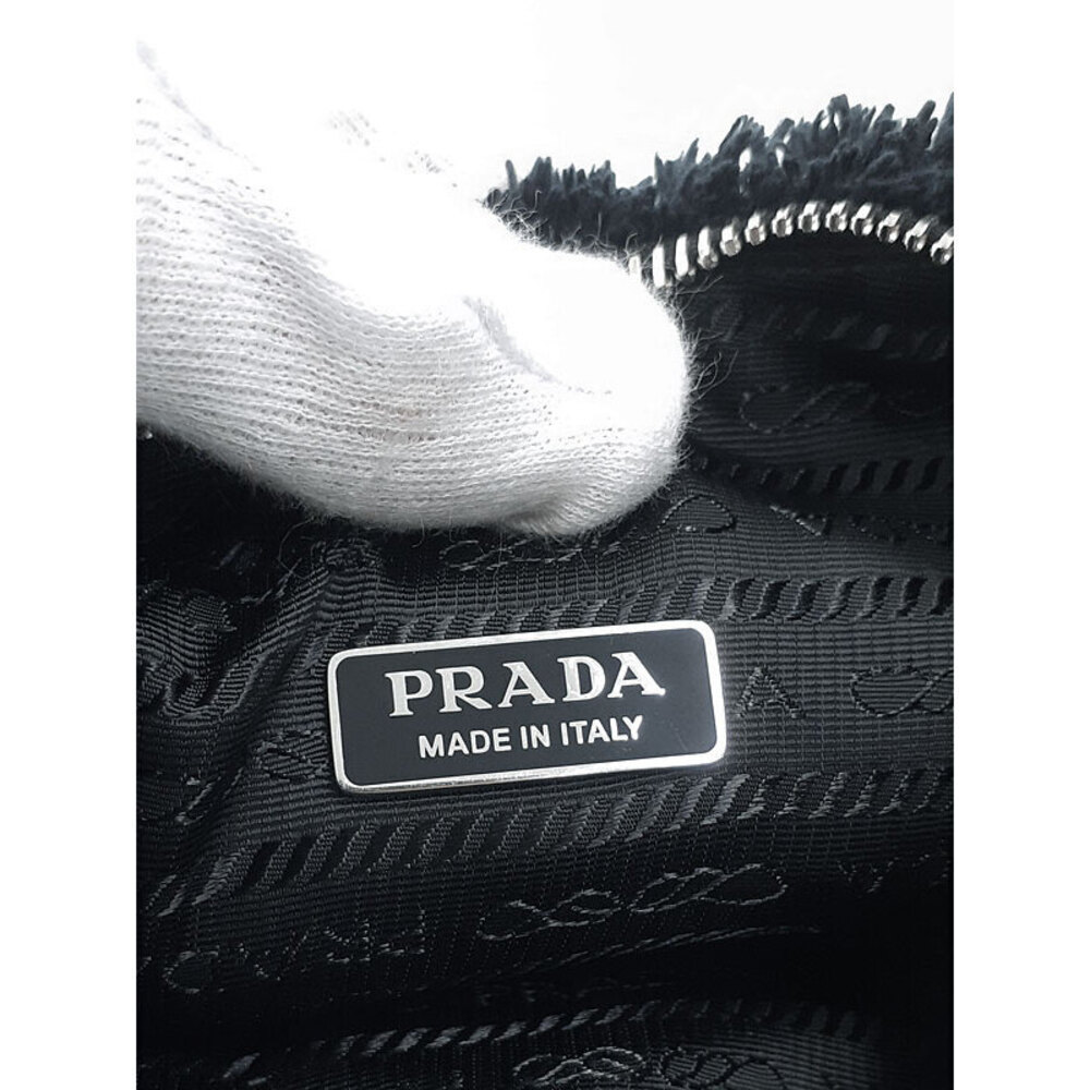 Prada Edition Bag Handbag Black Fur - Picture 8 of 9